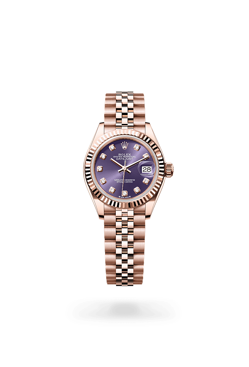 rolex Lady-Datejust in 18 kt Everose gold,  - Schiffman's Jewelers