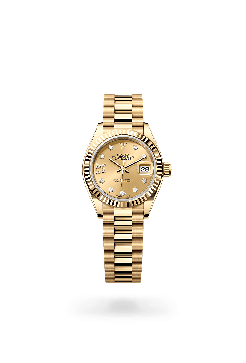 rolex Lady-Datejust in 18 kt yellow gold,  - Schiffman's Jewelers