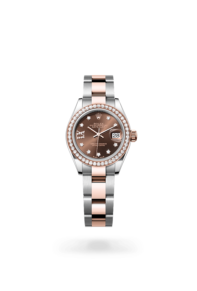 rolex Lady-Datejust in Everose Rolesor - combination of Oystersteel and Everose gold,  - Schiffman's Jewelers