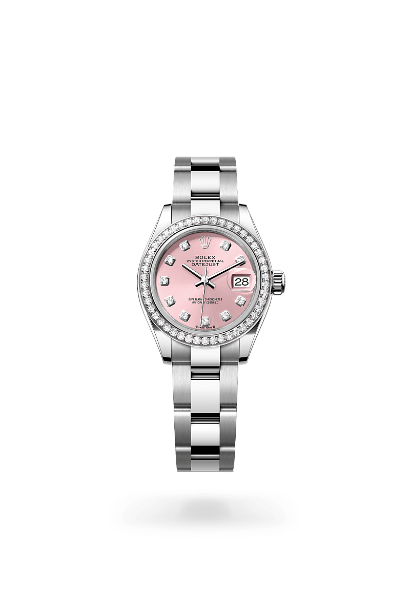 rolex Lady-Datejust in White Rolesor - combination of Oystersteel and white gold,  - Schiffman's Jewelers