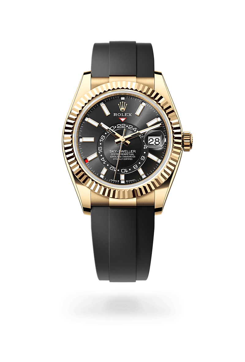 rolex Sky-Dweller in 18 kt yellow gold,  - Schiffman's Jewelers