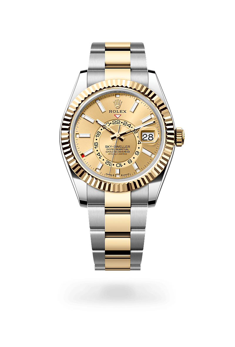 rolex Sky-Dweller in Yellow Rolesor - combination of Oystersteel and yellow gold,  - Schiffman's Jewelers