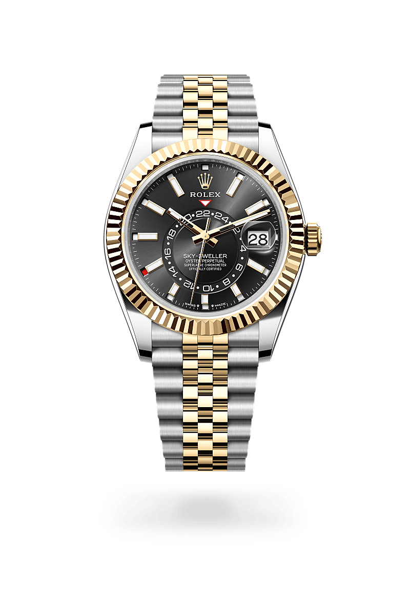 rolex Sky-Dweller in Yellow Rolesor - combination of Oystersteel and yellow gold,  - Schiffman's Jewelers