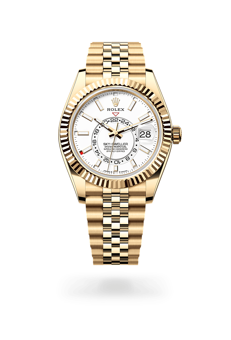 rolex Sky-Dweller in 18 kt yellow gold,  - Schiffman's Jewelers