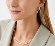 Marrakech Diamond Twist Earrings in 18k Yellow Gold