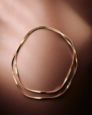 Marrakech Coiled Necklace in 18K Yellow Gold, 36"