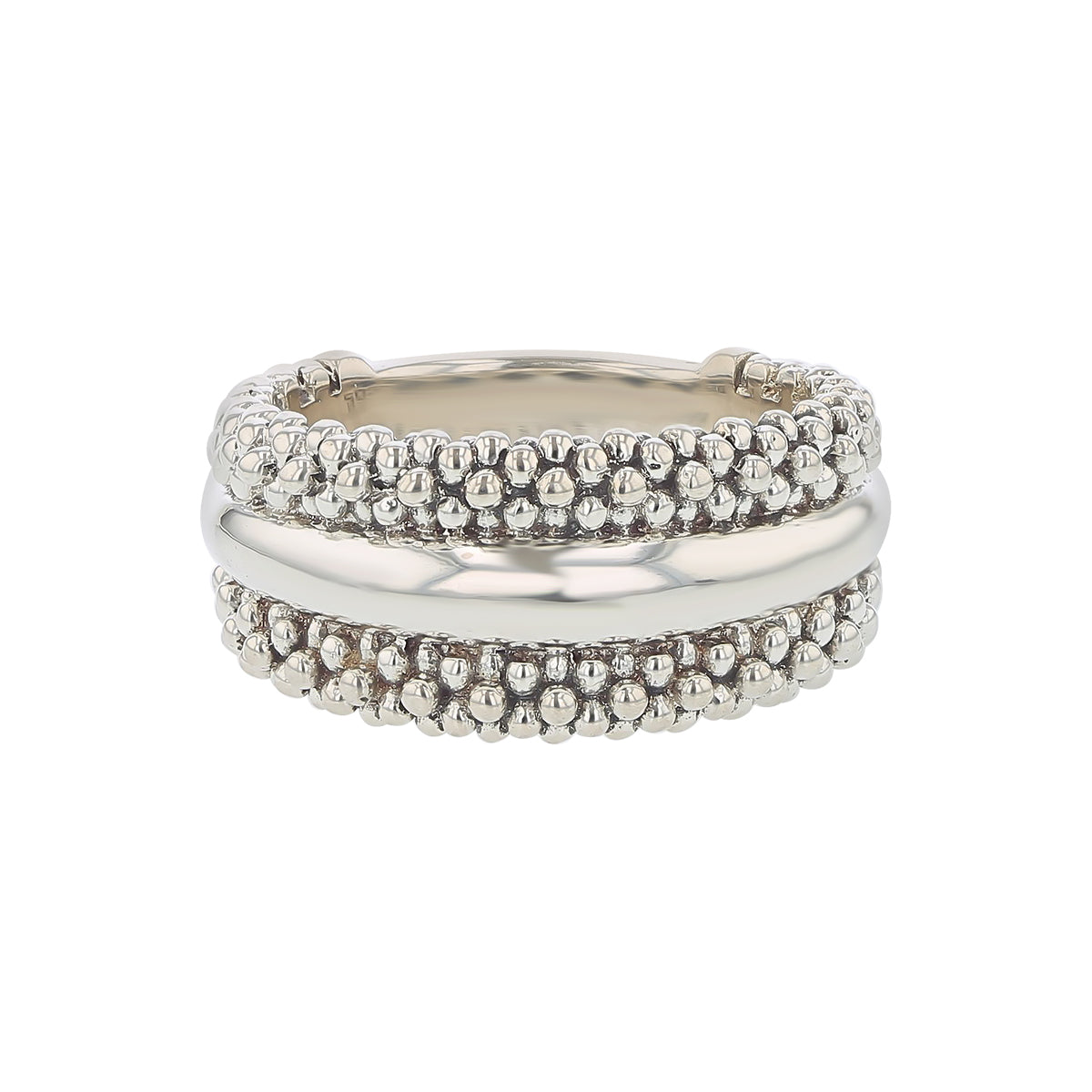 Lagos Caviar Ring in Sterling Silver