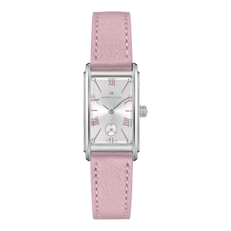 19x27mm American Classic Ardmore Quartz Watch with Silver Dial in Stainless Steel, Strap