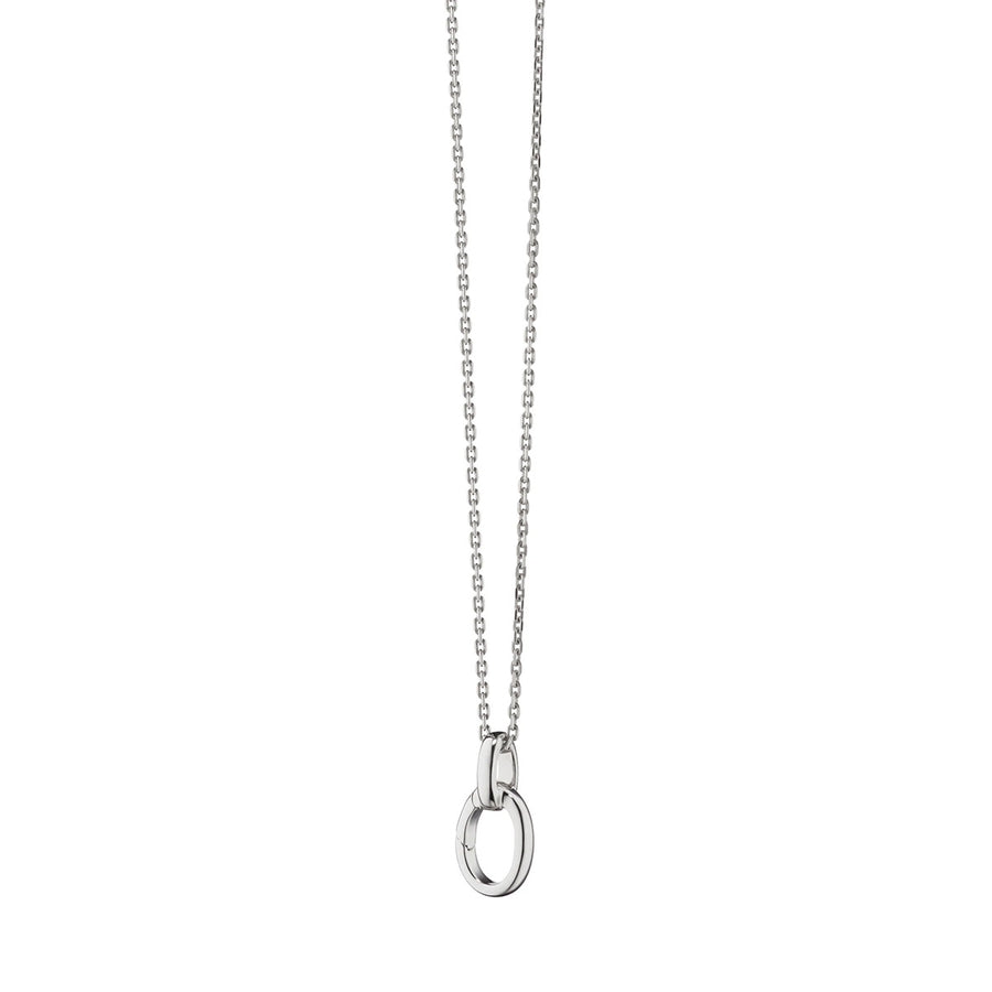 Design Your Own Single Station Charm Necklace in Sterling Silver, 18-20"