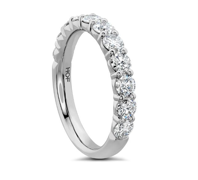 Signature 11-Stone Diamond Band in Platinum, Size 6.5