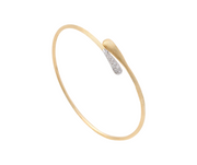Lucia Diamond Bangle Bracelet in 18K Yellow Gold