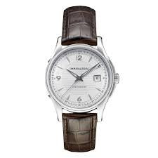 40mm Jazzmaster Viewmatic Automatic Watch with Silver Dial in Stainless Steel, Strap