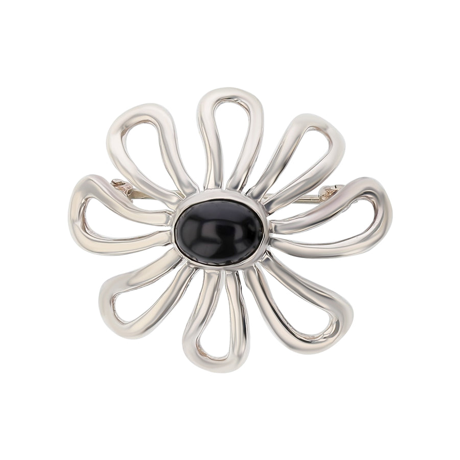 Black Onyx Picasso Firework Pendant by Tiffany & Co. in Sterling Silver, without chain