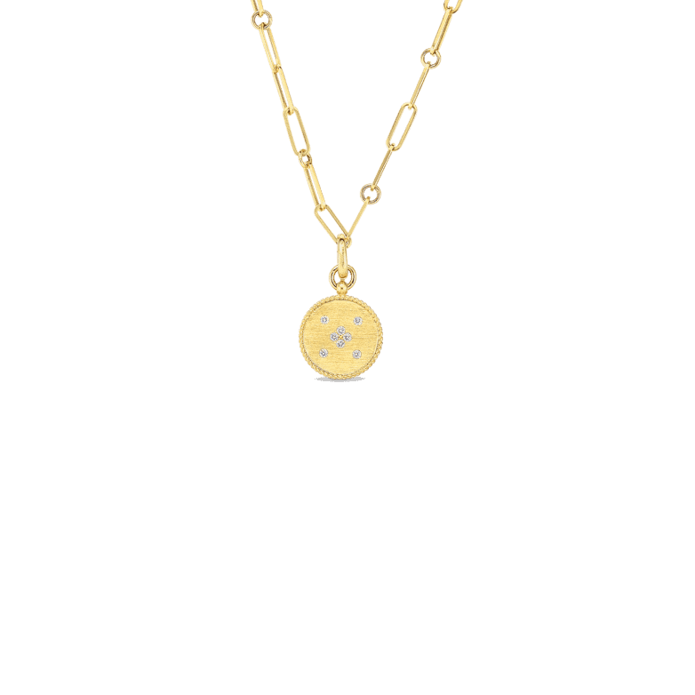 Venetian Princess 0.16Ct Diamond Pendant Only in 18k Yellow Gold