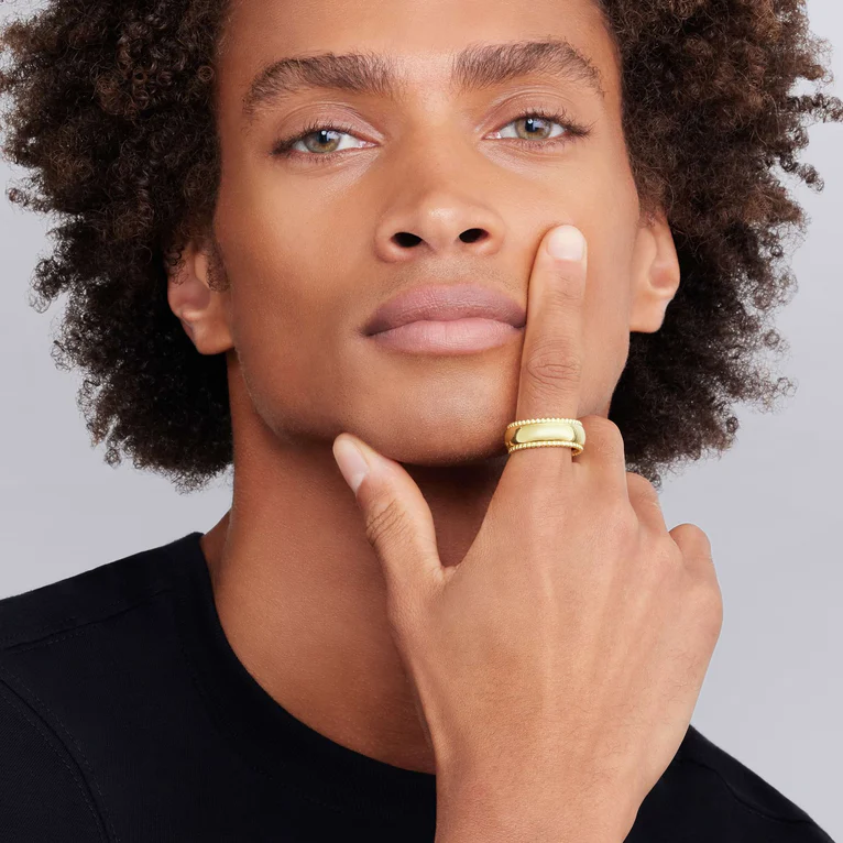 Anthem Ring in 18K Yellow Gold, size 10