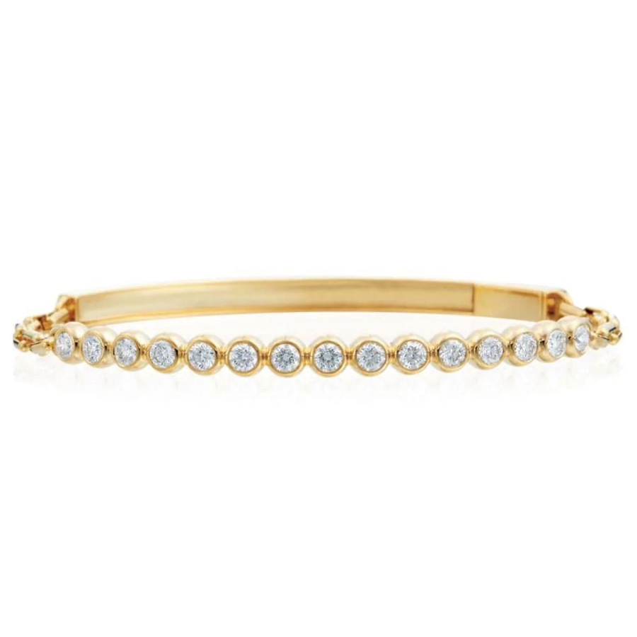 Moonlight 0.83ct Diamond Bracelet in 18K Yellow Gold