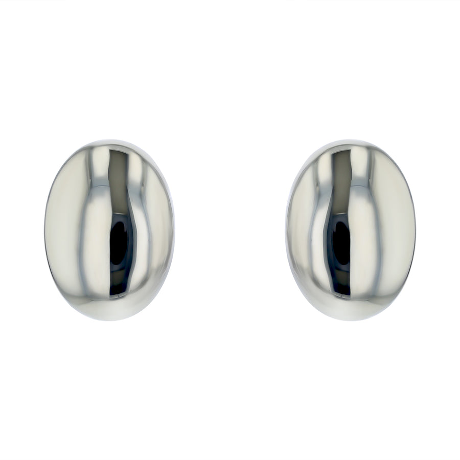 Tiffany & Co. Dome Clip on Earrings in Sterling Silver