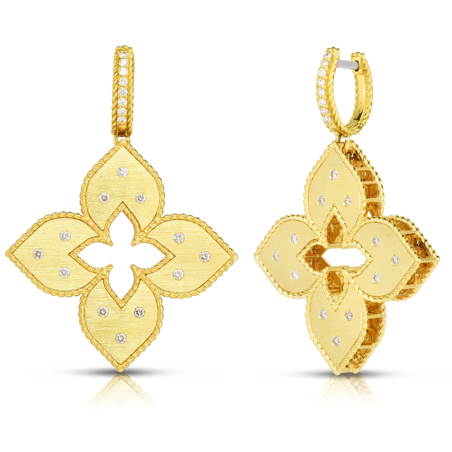 Venetian Princess 0.44ct Diamond Earrings in 18K Yellow Gold
