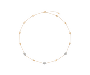 Siviglia Diamond Station Necklace in 18K Yellow Gold, 16.5in