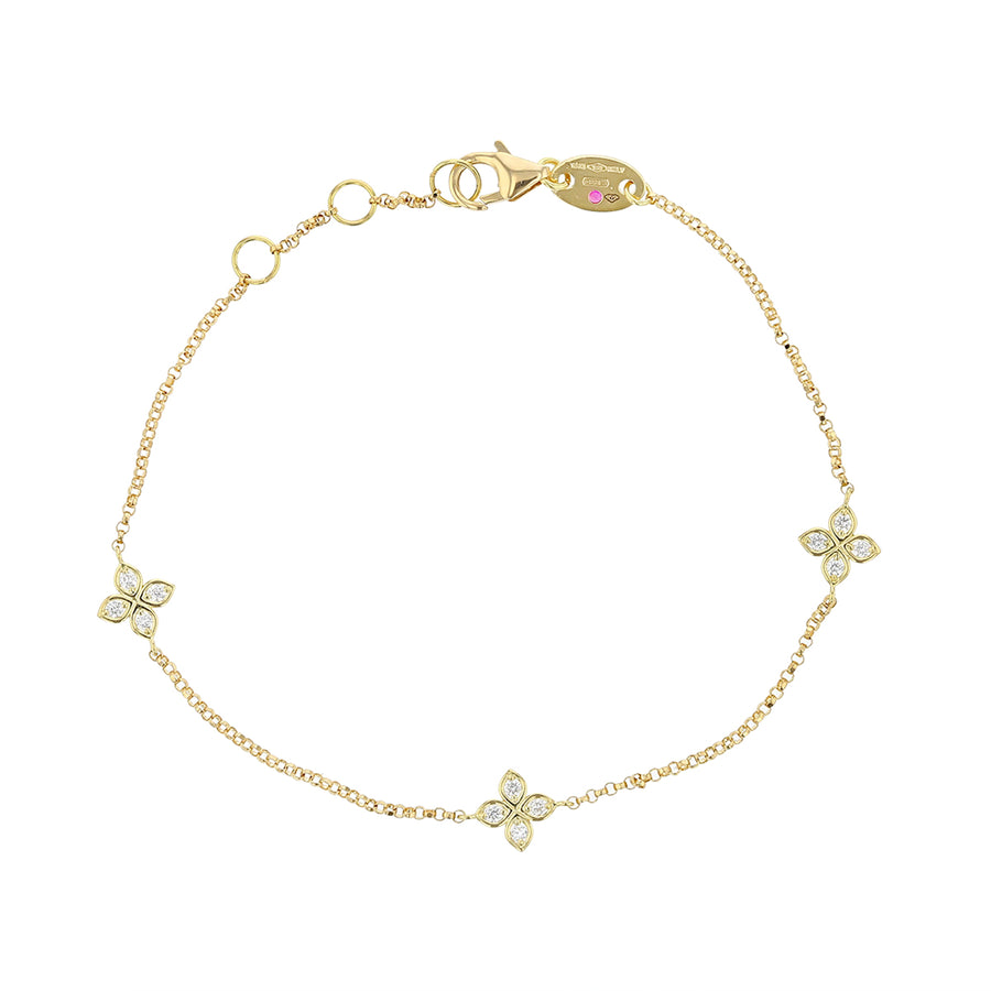 Love by the Inch Diamond Bracelet in 18K Yellow Gold