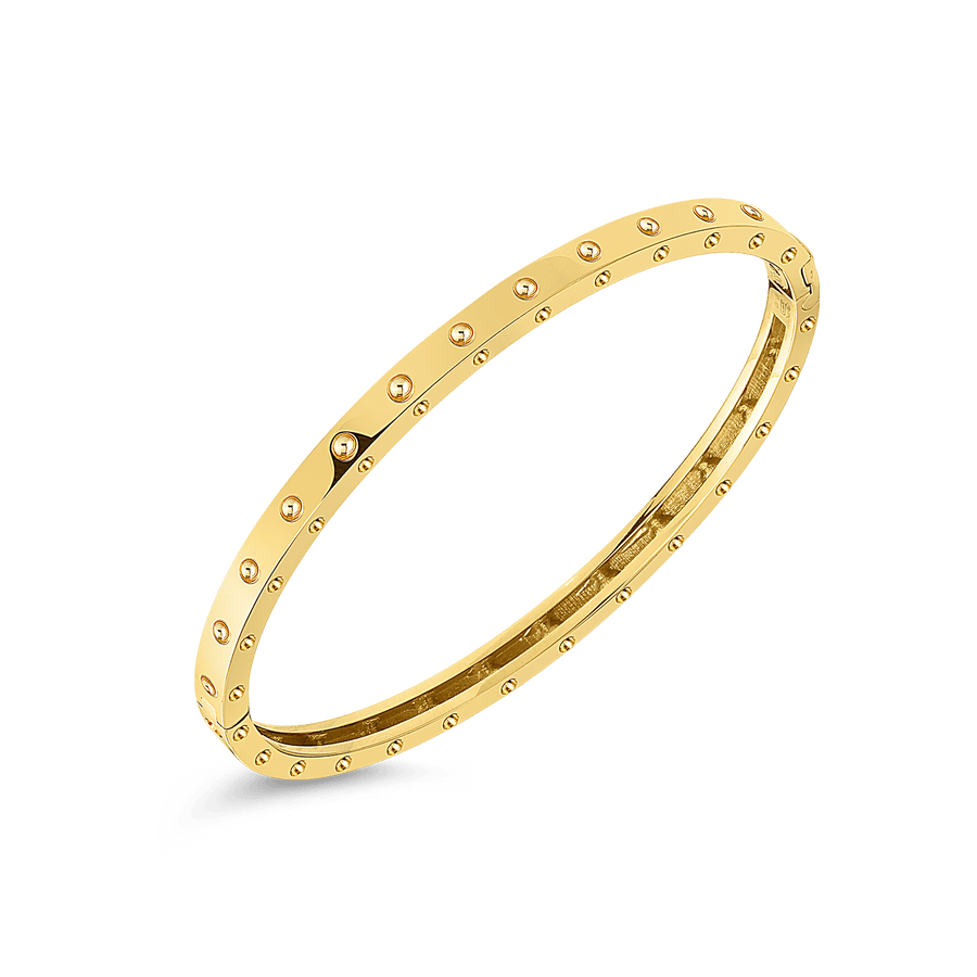 Symphony Pois Bangle in 18K Yellow Gold