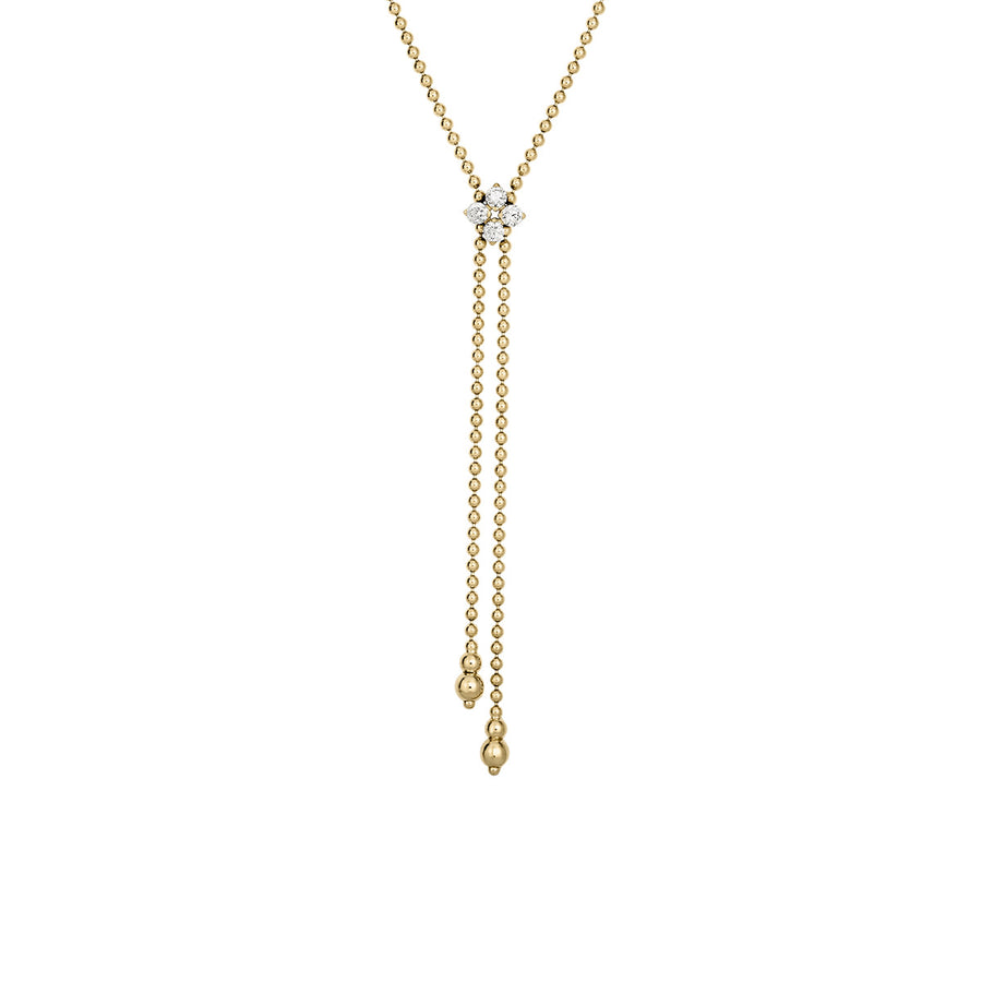 Love in Verona 0.30 Ct Diamond Necklace in 18K Yellow Gold
