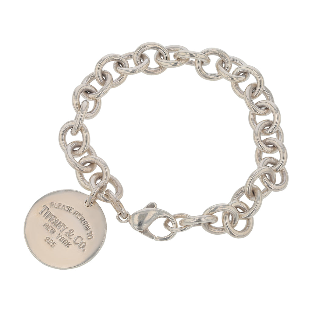 Tiffany and Oval Link Bracelet in Sterling Silver with