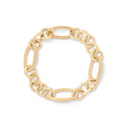 Jaipur Mixed Link Bracelet in 18K Yellow Gold 7.75"