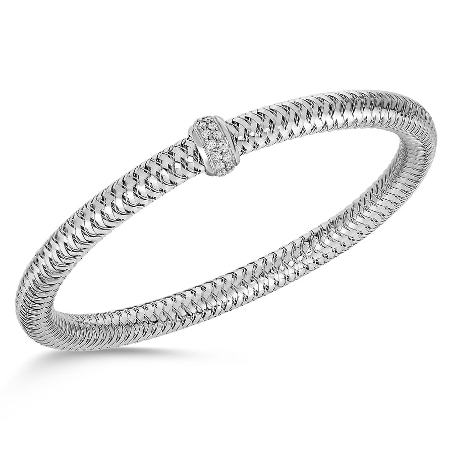 Primavera 0.22ct Diamond Bracelet in 18K White Gold