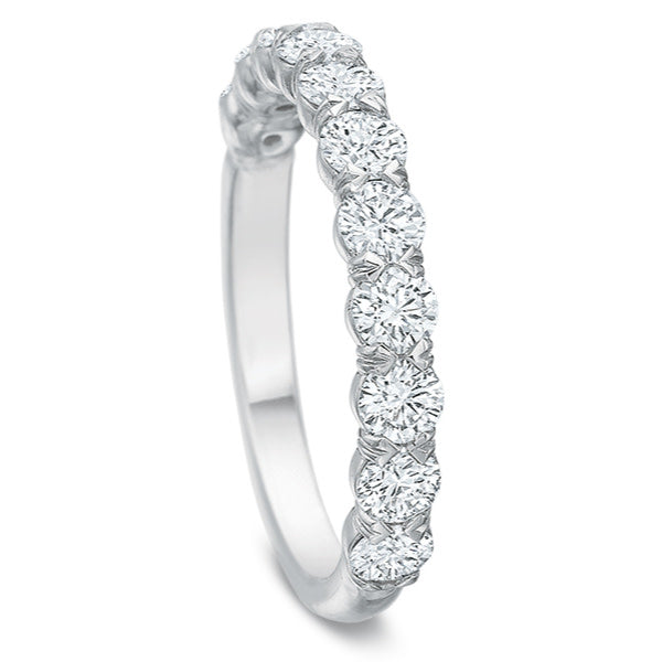 Silk Prong 1.10ct Diamond Partway Bad in Platinum, size 6