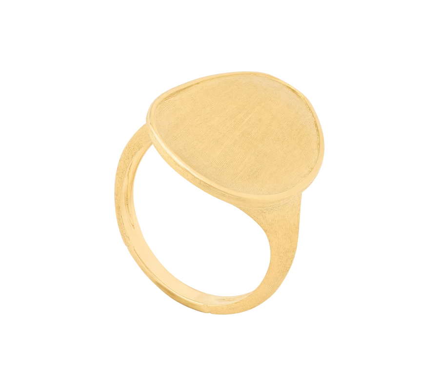 Lunaria Ring in 18K Yellow Gold, size 7