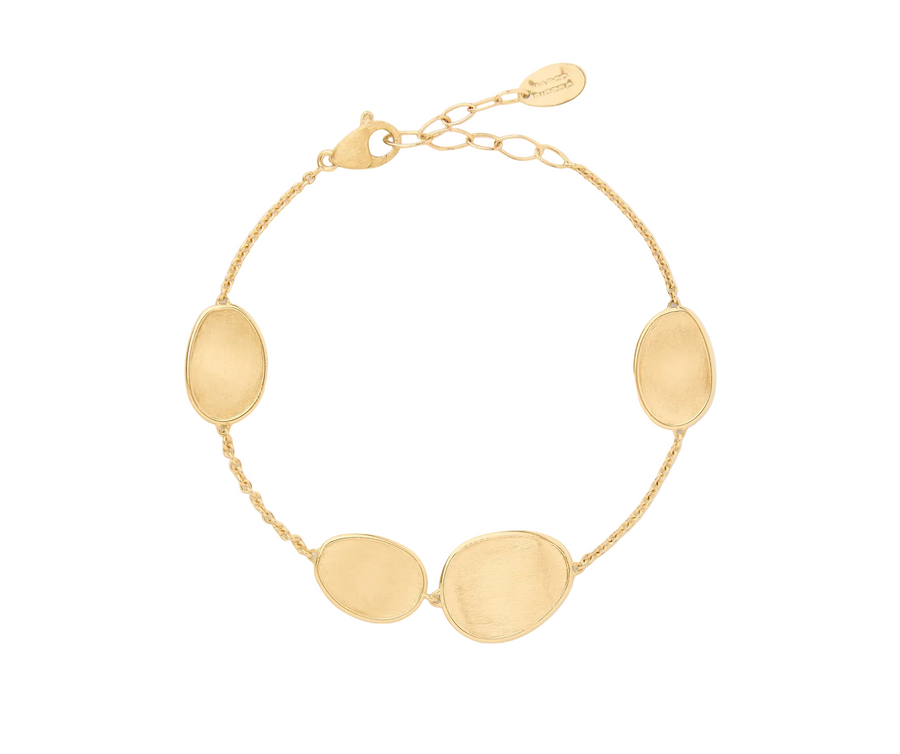 Lunaria 4 Elements Bracelet in 18K Yellow Gold, size 5.9