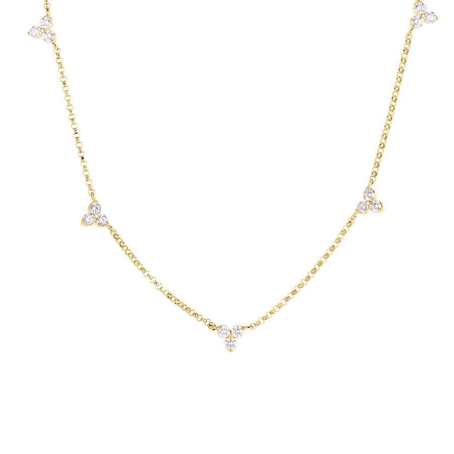 Love by the Inch Diamond Necklace in 18K Yellow Gold, 18in