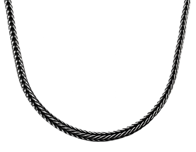 NK7 Vesta Magna Necklace in Sterling Silver, 22"