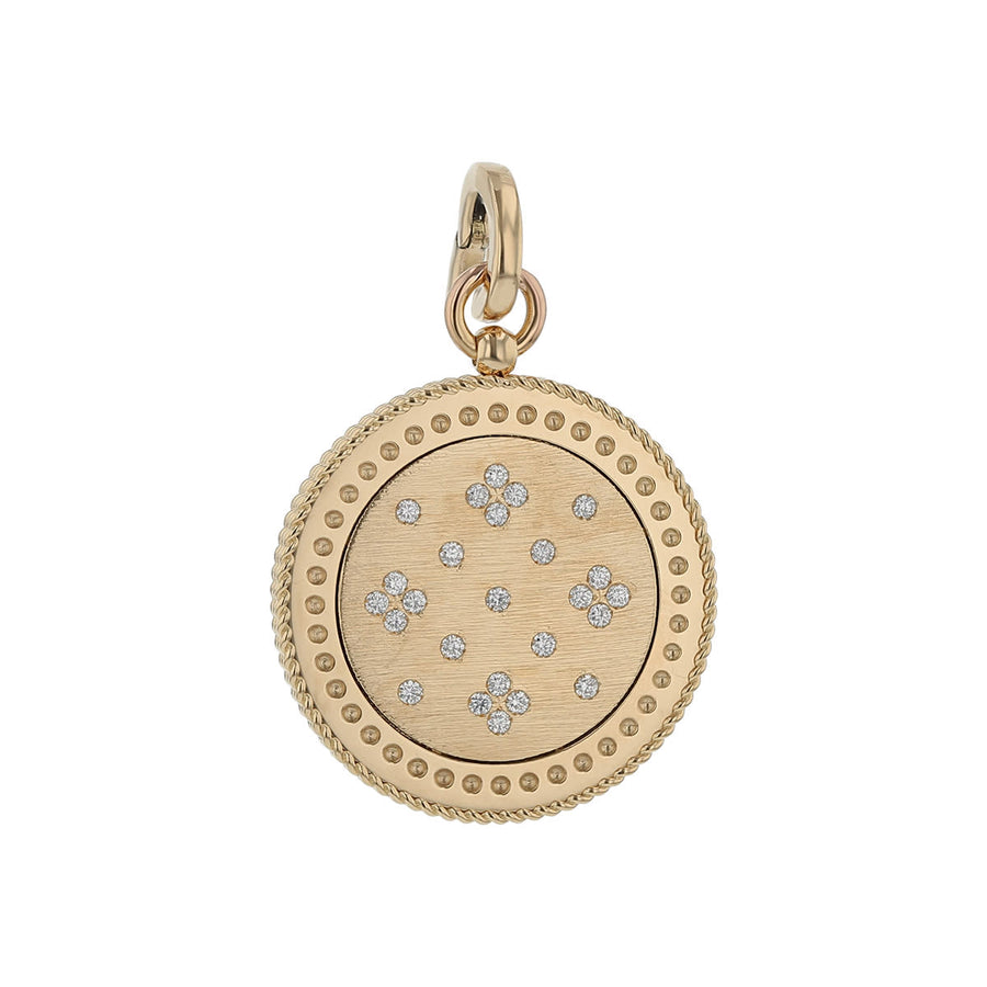 Venetian Princess 0.23ct Diamond Pendant in 18K Yellow Gold, without chain