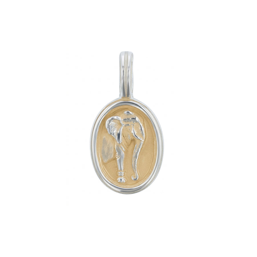 Slane Elephant Enhancer in Sterling Silver with Clip Baile