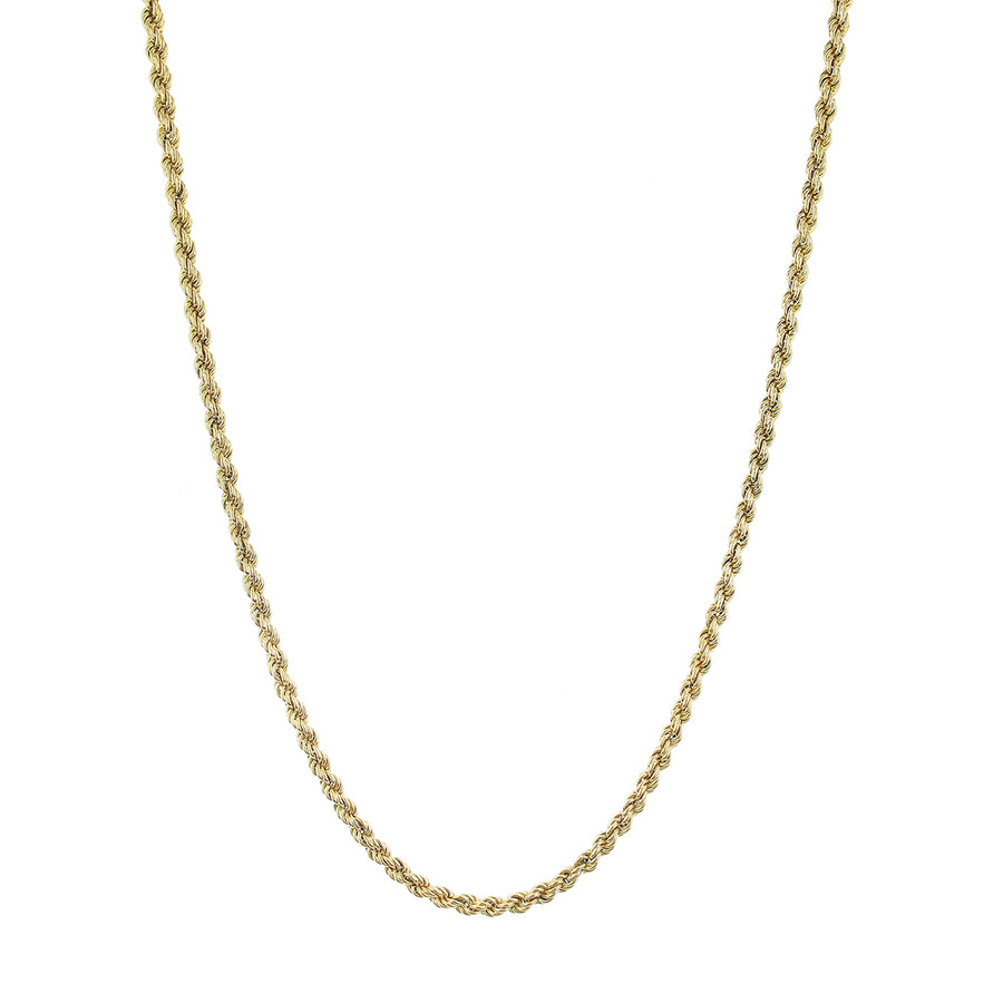 4.2mm Rope Chain in 14K Yellow Gold, 36"