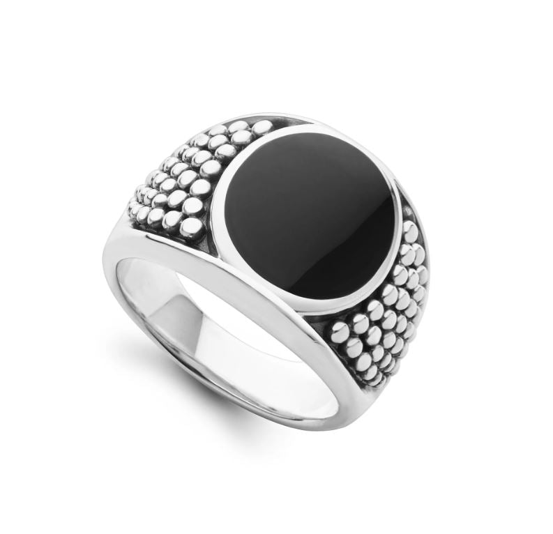 Anthem Oval Band in Sterling Silver, Size 10