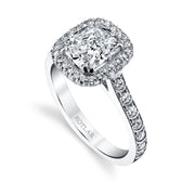 Artisan Pave Scallop Ring