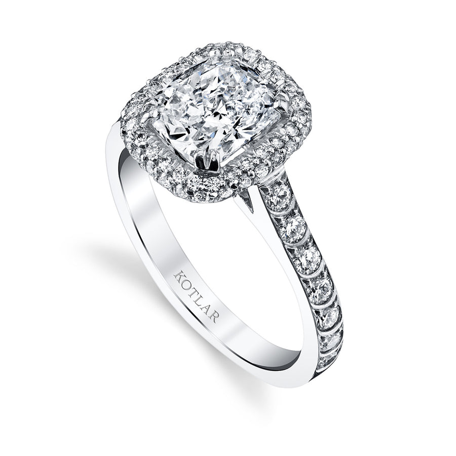 Artisan Pave Scallop Ring