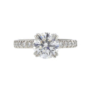 Artisan Pave French Cut Brilliant Diamond Ring