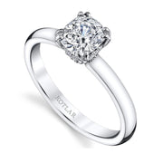 Kotlar Cushion Diamond Classico Solitaire Ring