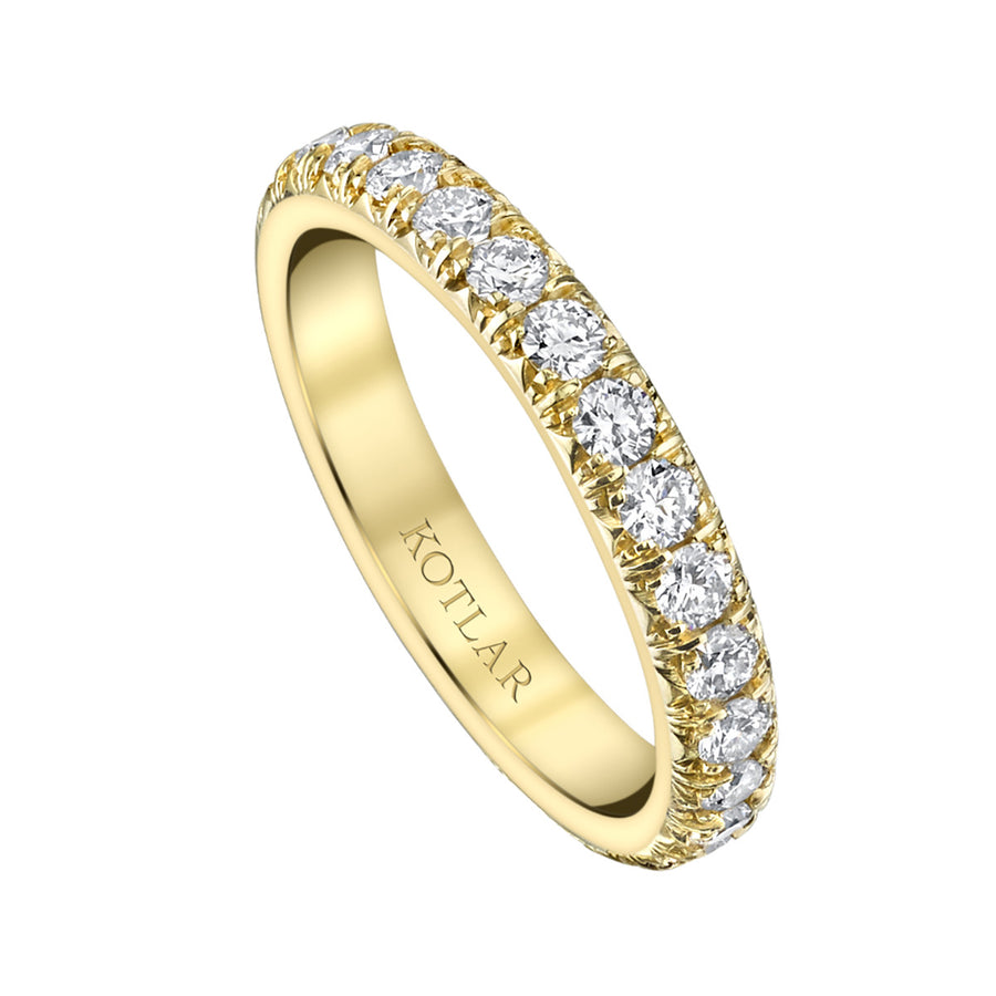 Artisan Pave French Cut Band