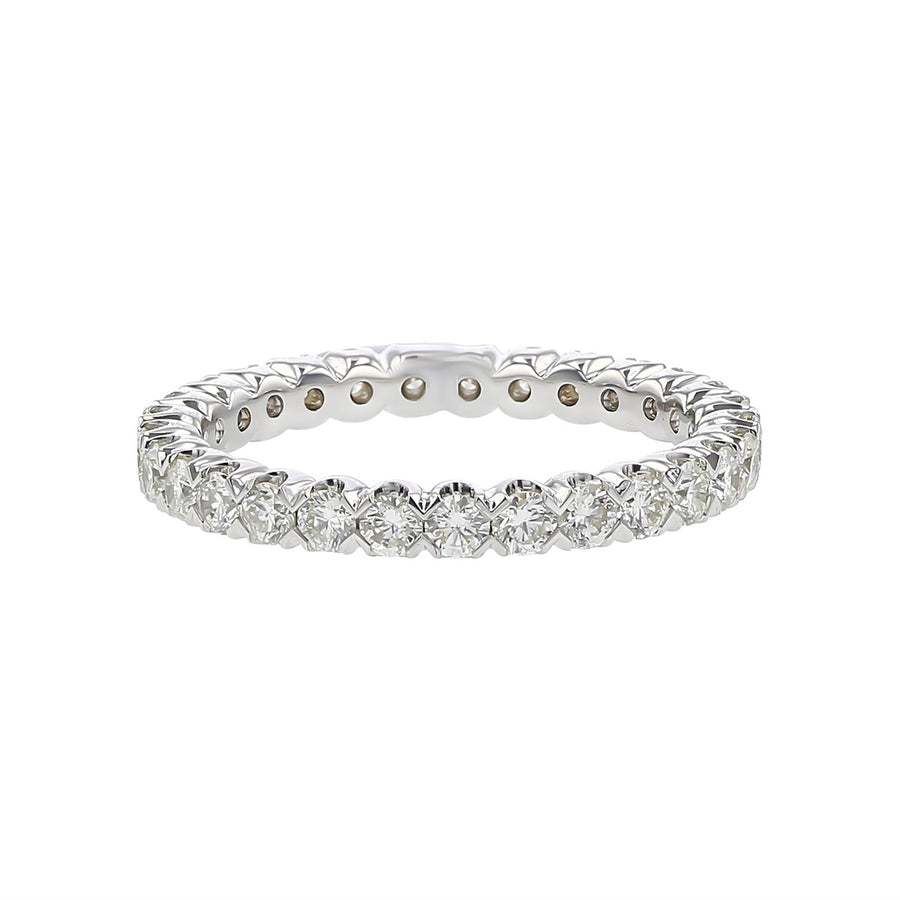 Round Diamond Eternity Band