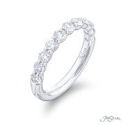 Platinum Brilliant Diamond Wedding Band