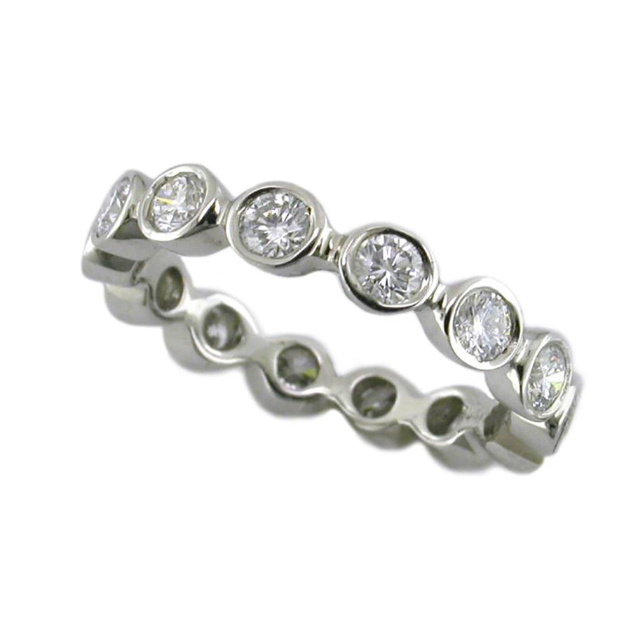 Platinum Diamond Eternity Band