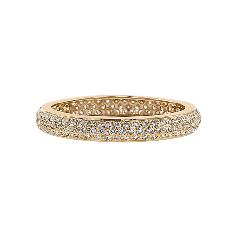 Tire White Diamond Band