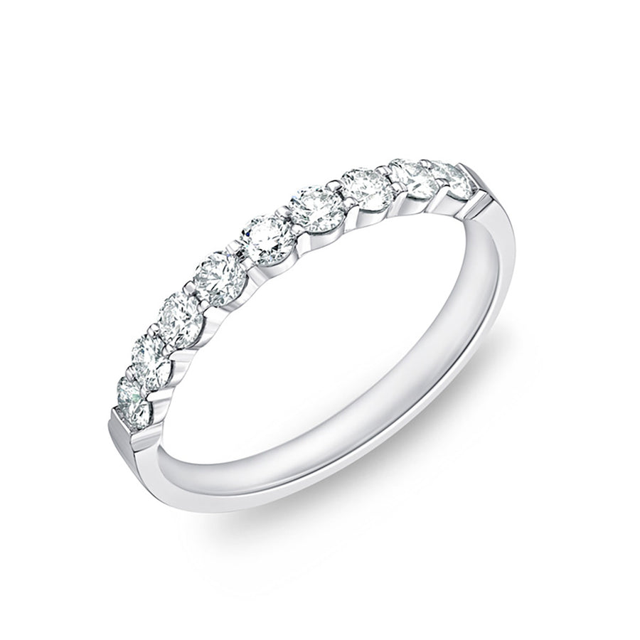 Petite Prong 9-Stone Diamond Band