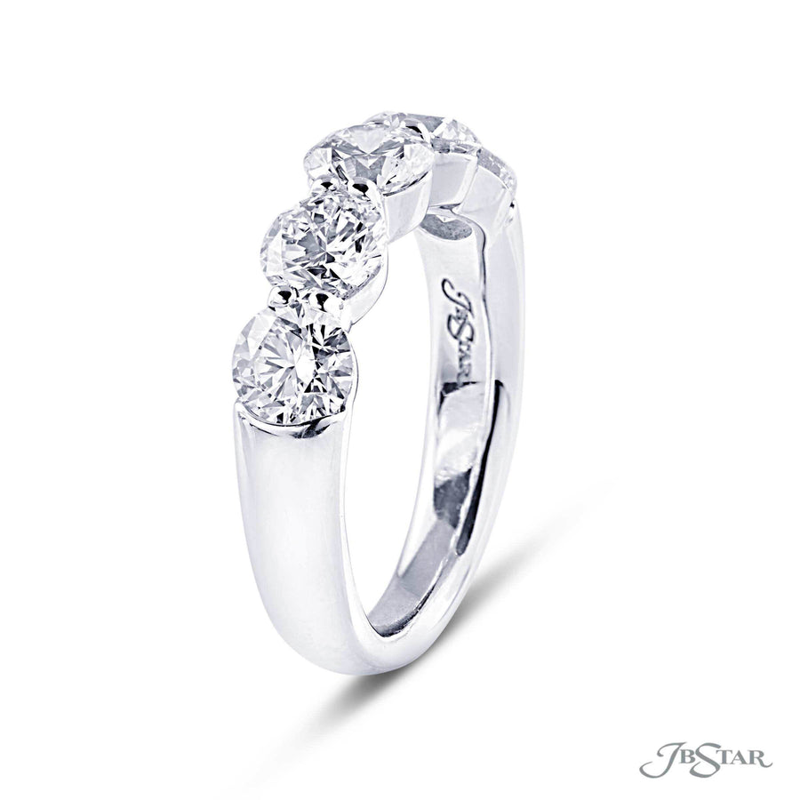 Platinum Diamond Wedding Band