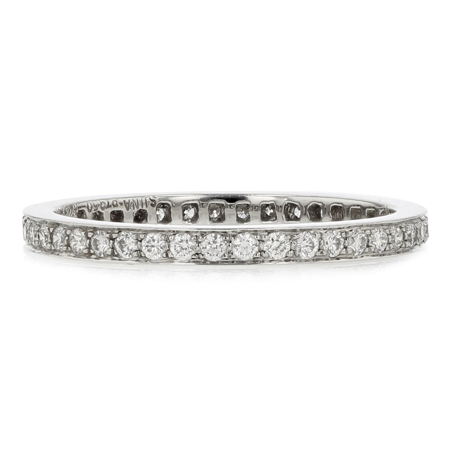 Platinum Diamond Eternity Band